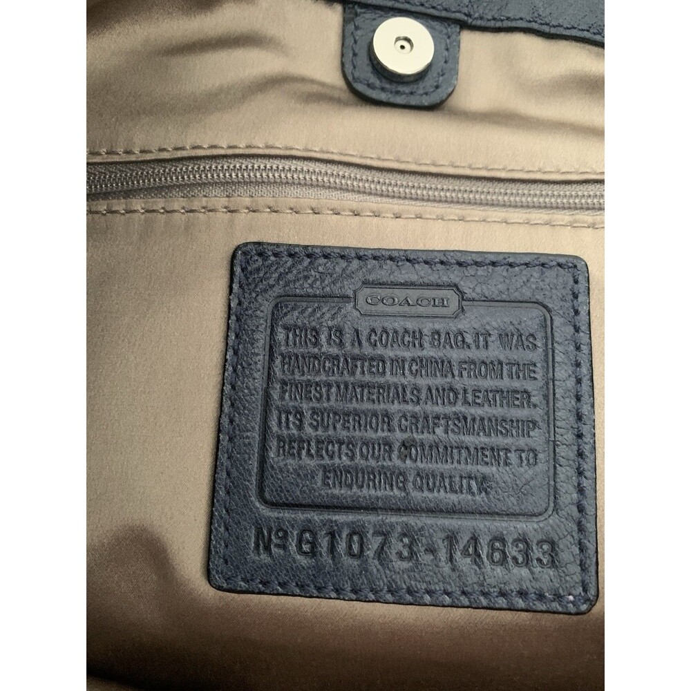 Vintage Coach Legacy Collection High Quality Leather Excellent Condition F14633 - Picture 8 of 13
